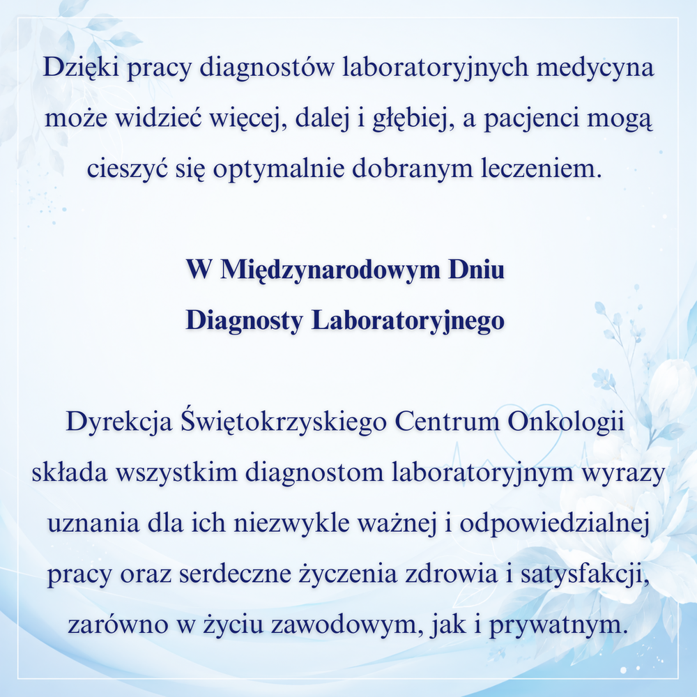 Dzień diagnosty laboratoryjnego 1