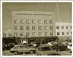 Historyczne zdjęcie Świętokrzyskiego Centrum Onkologii