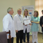 Klinika Hematologii i Transplantacji Szpiku ŚCO z certyfikatem „W trosce o pacjenta”